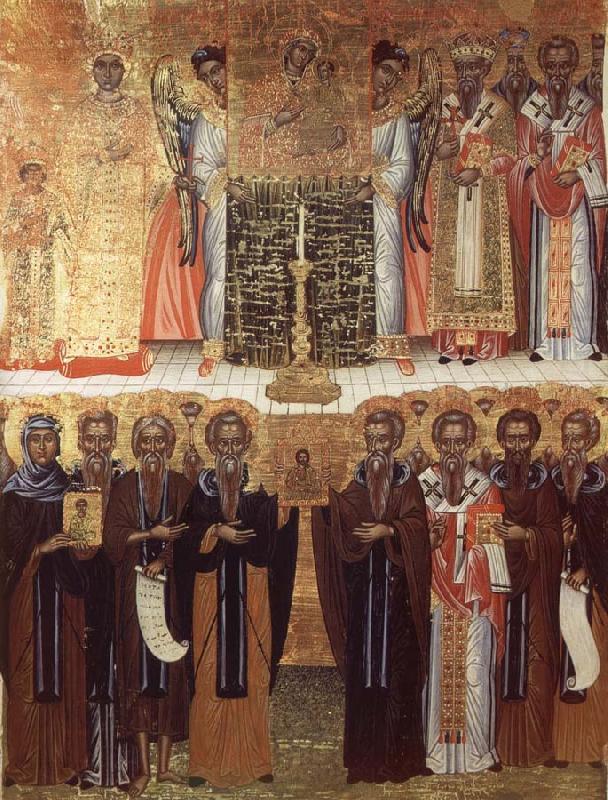 Sunday of the Triumph of the Orthodoxy, unknow artist